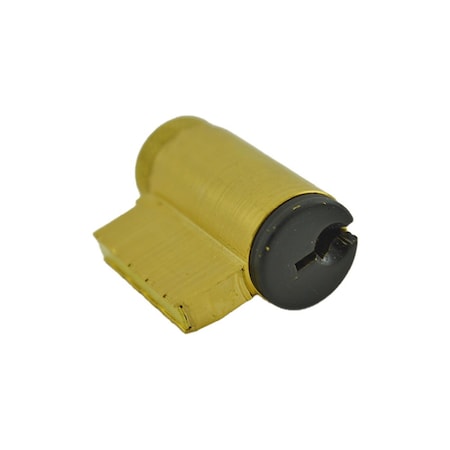 Schlage Commercial Cylinder with Multiple Tailpieces C Keyway 0-Bitted Matte Black Finish 40100C622